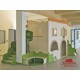 La Casa di Giulietta Struttura gioco multifunzioni in legno multistrato by TANGRAM di 2H arredi per asilo