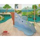 Struttura gioco multifunzioni La Nave naturale in legno per bambini by TANGRAM di 2H arredi per asilo